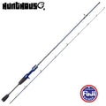Hunthouse 1.68m/1.8m Spinning/Casting Fishing Rod Saltwater Carbon Fiber Fishing Rod for Bass Trout