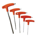 Extra Long Ball Hexagonal Keys T Shape Plastic Handle Torx Hex Key