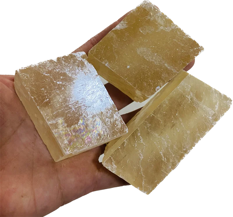 wholesale rough lceland crystal natural calcite honey calcite stone orange calcite quartz cube