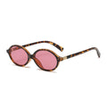 Jang Wonyoung Retro Korean Style Sunglasses Custom Logo High Fashionable Small Oval Frame Plain Anti-Blue Glass Lenses PC