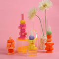 Nicole 3D Art Interesting Sculpture DIY Candle New Year Gift Modeling Aromatherapy Wax Decoration Silicone Soap and Candle Mold