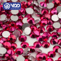 VDD 160 Metallic Rose SS4-SS30 Glass Rhinestones Crystal Flatback Glitter Strass Stones For DIY Crafts Nail Art Accessories