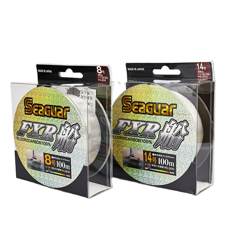 Seaguar FXR Carbon Boat Fishing Line Impact and Wear-Resistant Lure Fishing Leader Line by Japan