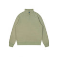 Wholesale Half Zip Street Style Casual Sweatshirt Streetwear Long Sleeve Pullover Cotton Knitted Fabric Hoodie for Men