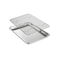 Stainless Steel Baking Tray with Cooling Rack Set for Baking and Cookie Sheets