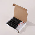 25pcs Packing 1ml 2ml Cosmetic Amber Essential Oil Dispense Glass Bottle with Box Packaging
