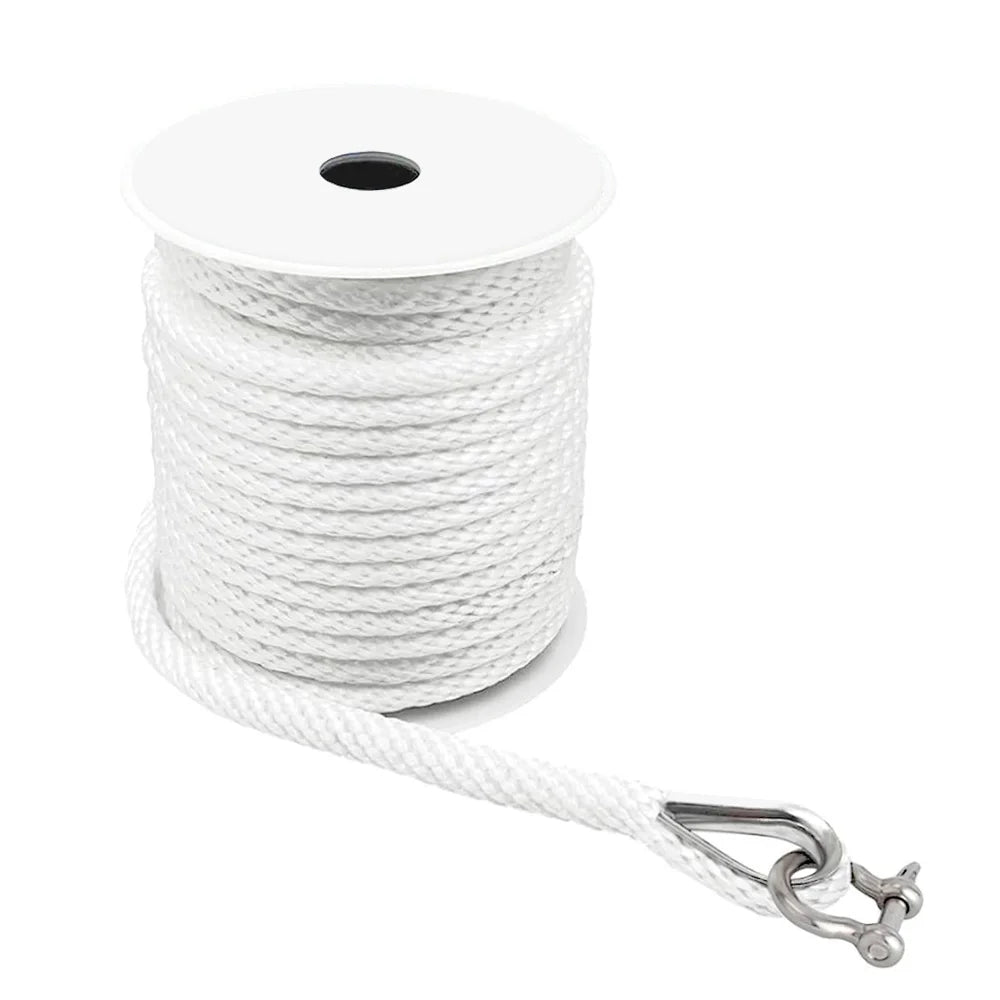Polypropylene 12 Strands Dia mond Solid Braided PP Multi Rope