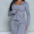 Custom Winter Solid Activewear Workout Gym Wear Streetwear Casual Sport Women Tracksuit Sweatshirt Hoodie Joggers Set 100%
