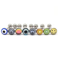 Gaby New 14G Eye Design Stainless Steel Tongue Ring Fruit Piercing Sex Toy Body Jewelry for Wedding or Gift Wholesale