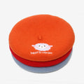 Premium Quality Cute Sheep Embroidery Custom 100% Wool Boinas Berets Hat for Kids