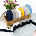 Meetee RD816 2cm Garment Accessories DIY Handmade Sewing Material Polyester Webbing Stretch Lace Fabric Underwear Elastic Band