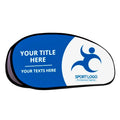 Custom Printed Bean Banner Advertising Stand up Oval Banner a Frame Banner Pop up Large and Small