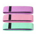 Bases 2024 New Design Custom Logo Fitness Hip Elastic Band  Thin Elastic Hip Bands  Hip Elastic Band