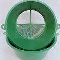 Jieyang Brand Large Size Yellow Funnel Drain Paint Strainer DIY Fine Mesh Stainless Steel Plastic 200pcs Customizable OEM/ODM
