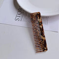 Wholesale Custom Laser Wave Edge Mold Eco Friendly Hair Comb Jade Marble Acrylic Resin Plastic Acetate Wide Tooth Combs in Bulk