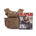 Lupu BL027 Women's Waterproof Camera Bag Camouflage Tactical Sling Messenger for Outdoor Sports Shoulder Strap