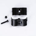 H-13 Black Electrophoresis Pipe Clamp Piece/Tube Connector Piece for Pipe Rack System