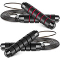 Professional Electronic Customizable Gym Adjustable Jumping PVC Steel Wire Black Adult Skipping Rope with Weight