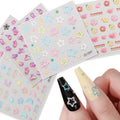 3D Retro Nail Art Sticker PET Material for Decorative Nail Art Nail Decals
