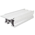 Aluminum Alloy Walk-in Cold Room Sliding Door Threshold Profile Silver White/Black Industrial Design