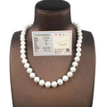 AA Grade 9-11 MM Freshwater Pearl Choker Necklace 14-24 Inch with 925 Silver Clasp for Women's Party Gift Nature-Inspired Beauty