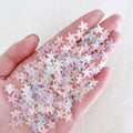 Paso Sico High Quality Japanese Design Starfish Shimmer Colorful Resin Summer Kawaii 3D Nail Art Designs for DIY Accessories