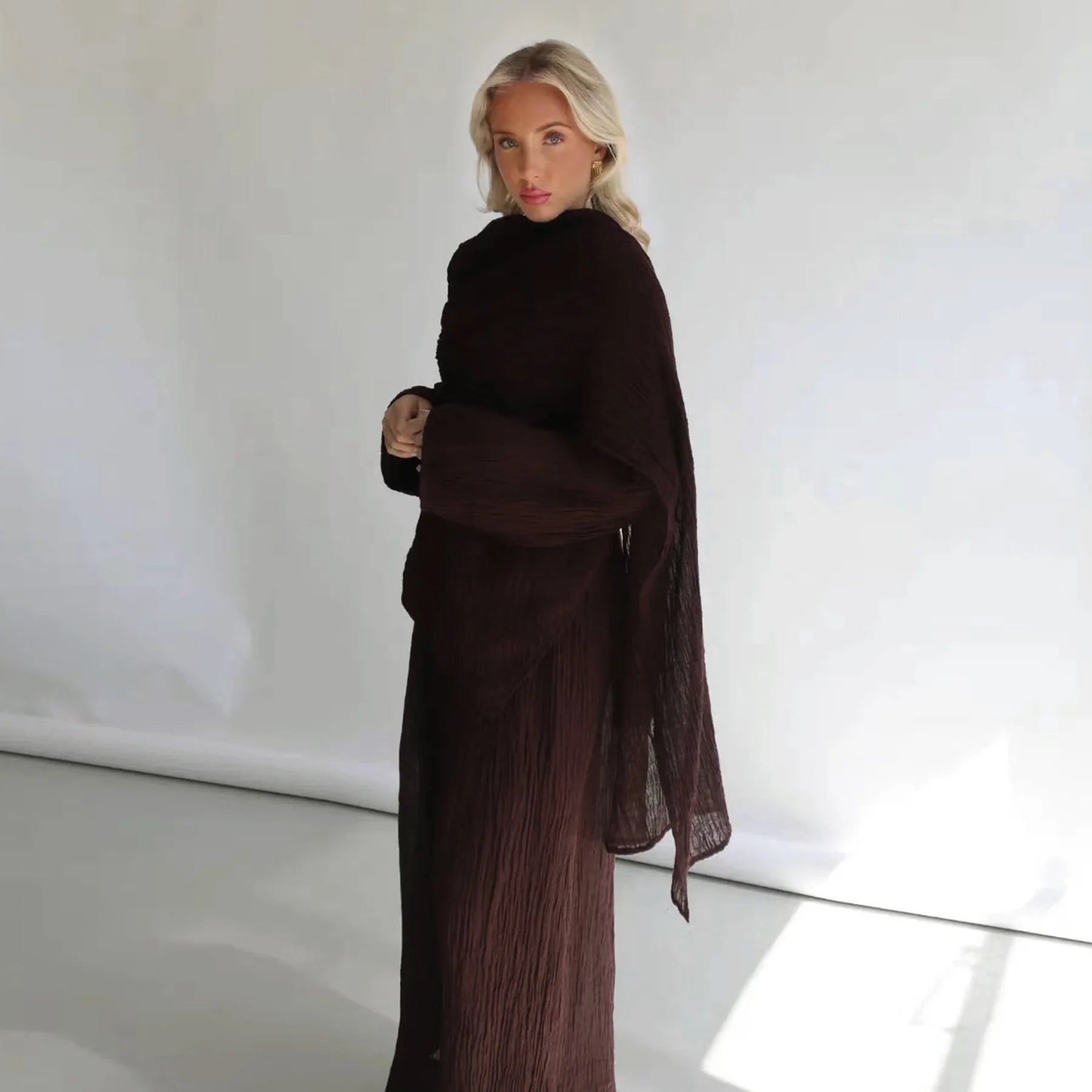 New Stylish Islam Multi Colors Muslim Suit Long Dress Muslim Islamic Clothing Dresses Daily Muslim Women Clothing
