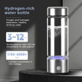 YenvQee 2025 New Customizable Type C Charging Glass Body SPE/PEM Electrolytic Alkaline Hydrogen Rich Water Generator Bottle