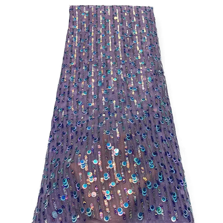 Symphony Size Straight Sequins Fashion Bags Shoes Jackets Coat Accessories Sequins Embroidery Evening Dress Fabric Mesh