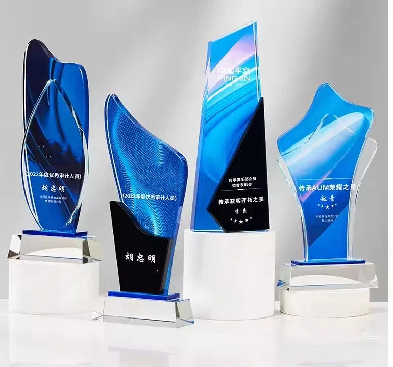 2025 Medal Making Crystal Trophies Free Engraved Awards Commemorative Prizes