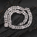 Wholesale Hip Hop 15mm Cuban Chain Iced Out Necklace for Men Designer Fine Fashion Necklaces Women Dainty Charms for Necklace