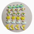 Craft Kits Rainbow Bear Cartoon Animal Slime DIY Resin Beads for Embellished Shoes Custom Hat Clothing Unique Handbags