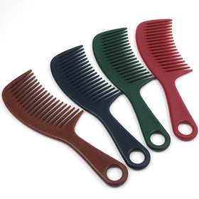 Professional Barber Cutting Antistatic Thick Curl Hair Salon Cutting Detangeling Comb