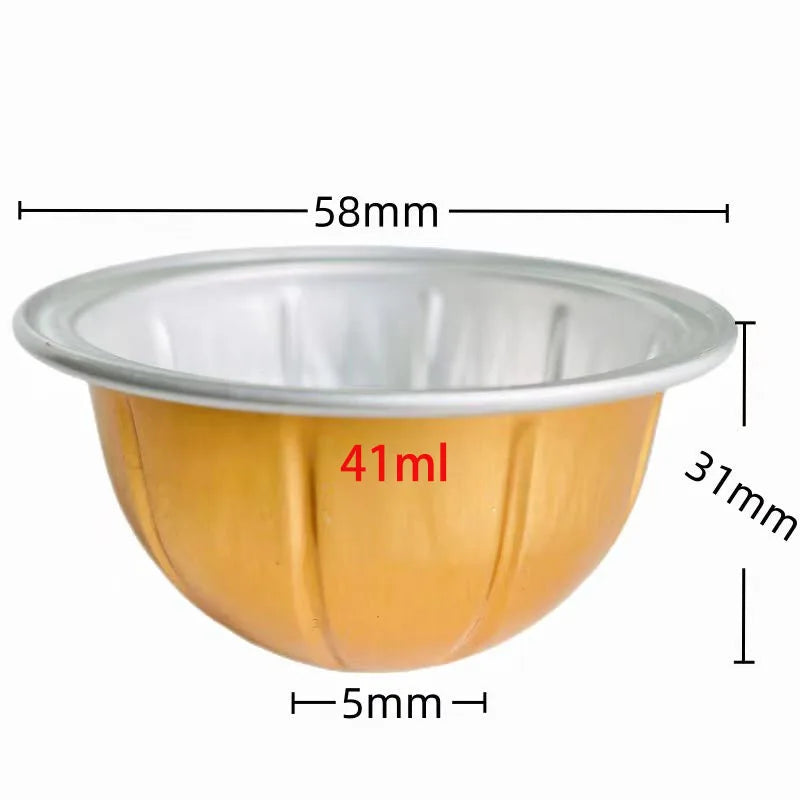 58mm Biodegradable Aluminum Take Away Oem Reusable Capsule Coffee Pod Coffee  Compatible  Nespresso Vertuoline Vertuo