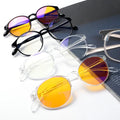 New Arrivals Round TR90 Optical Frame Computer Eyeglasses Anti Blue Light Blocking Glasses for Teenagers