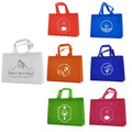 Customized Reusable Non-Woven Shopping Tote Bags Promotional Custom Pattern Reusable Tote Bags
