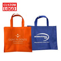 New Design Durable Shopping Bag Custom Logo Print Shopping Tote Bag Promotional Black Non Woven