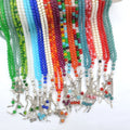 Wholesale 6mm Prayer Beads Imitation Pearl Charm Muslim Necklace  Counting Amber Rosary Necklace Gift 99 Beads