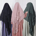 Muslim Women's 3 Layers Khimar