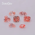 Starsgem IGI Certificate Vivid Pink Color Lab Created Diamond Loose HPHT CVD Lab Grown Diamond