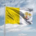 Flagnshow 90x90cm 150x150cm square Standard Size Polyester Printing 3x5ft Vatican Flag