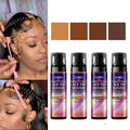 200ml 6.76oz Big Private Label Brown Lace Tint Mousse Frontals Closures for Curly and Frizzy Hair Wigs Long Lasting No Rub