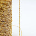 1.2mm Water Wave Twist Jewel Solid Gold AU375 Necklace Bracelet Permanent Jewelry Gold Chain Roll for Jewelry Making