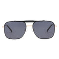 High Quality Men's Square Frame Sunglasses Magnetic Clip-On Polarized Sun Glasses with Metal Frame