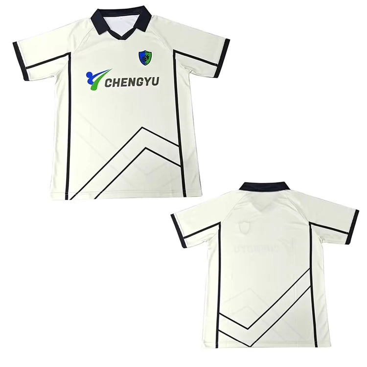 Custom Sublimation Pattern Football Jersey Retro Design Soccer Jersey Trendy Soccer Wear Men Women Crop Vintage Football T Shirt