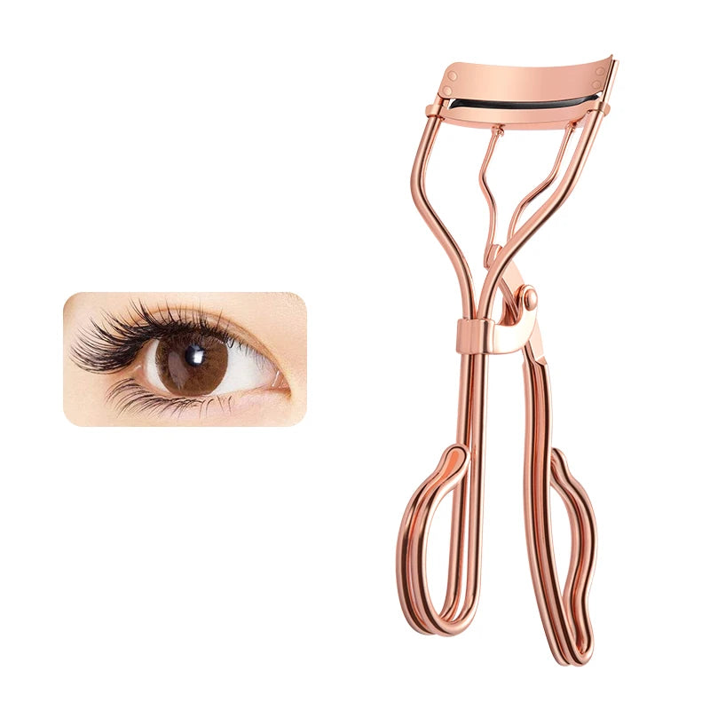 Private Label Premium Eyelash Curler & Eyelash Perm Tool Professional Mini Stainless Steel Lash Applicator with Magic Curl