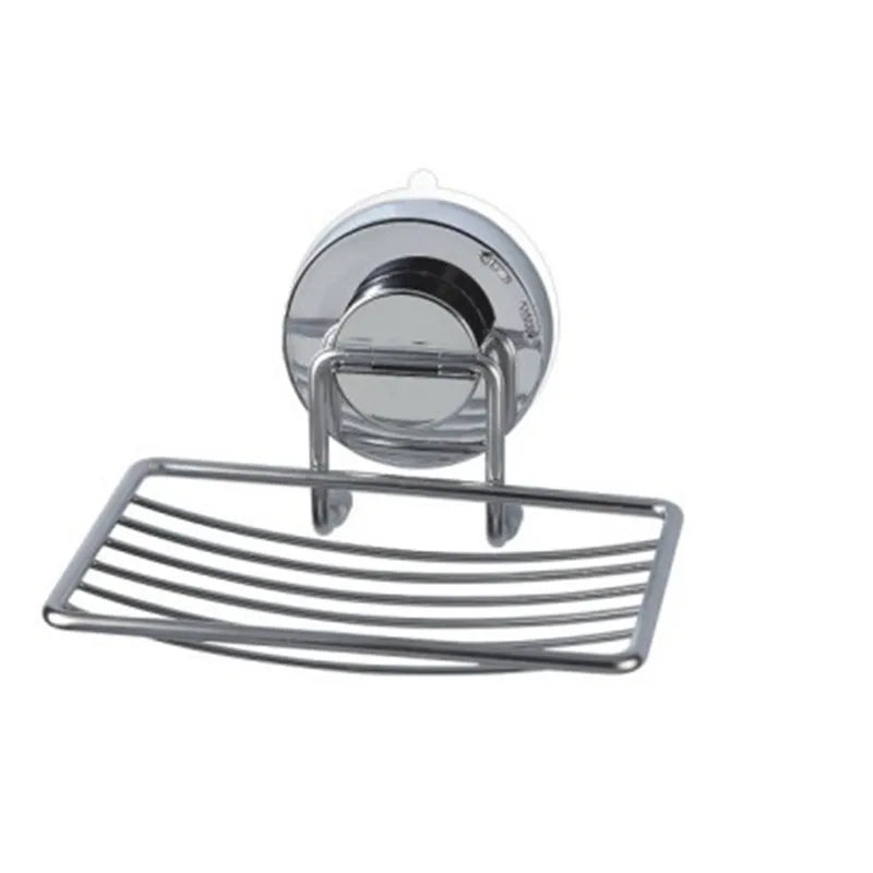 Suction Cup Soap Dish for for Bathroom Kitchen Powerful Wall Mounted Soap Dishes Holder