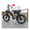 Fatbike Long Range C80 MAX Double Batteries Elektrische EU Warehouse Two Batteries V8 Fat Tire Bicycle Electr Bike Lithium