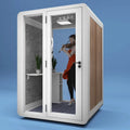 Factory Wholesale Modern Steel Isolation Home Sleeping Pods Cabin Portable Soundproof Office Phone Booth MegaBDM