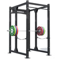 Crossmax Home Gym Foldable Power Rack for Weightlifting Lat Pull Down Durable Metal Construction